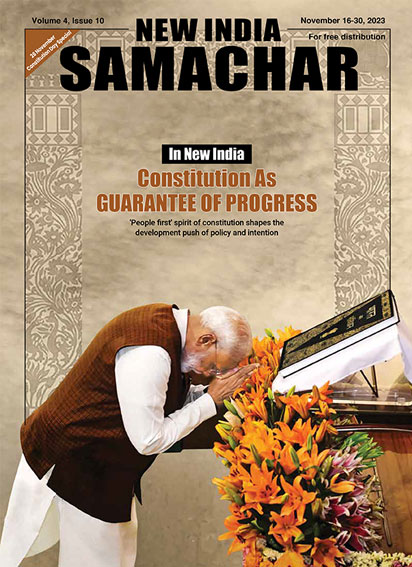 In New India Constitution As Guarantee of Progress